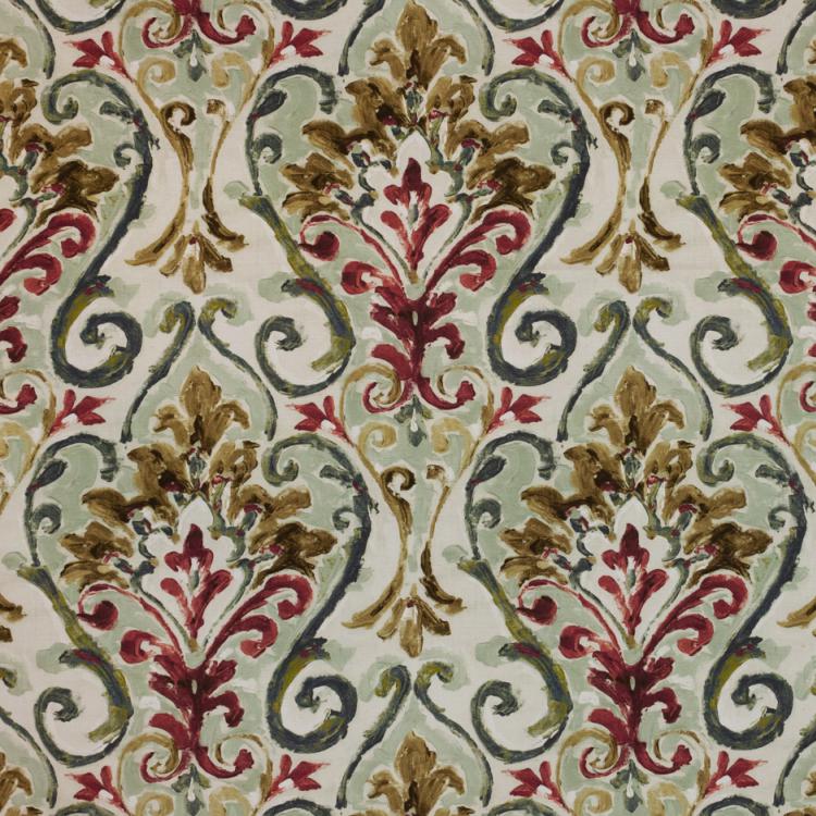 RM Coco Fabric Constantinople Tuscan Red