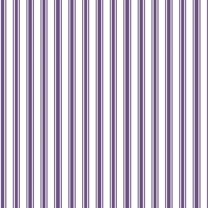 RM Coco Fabric Double Dutch Stripe Lilac
