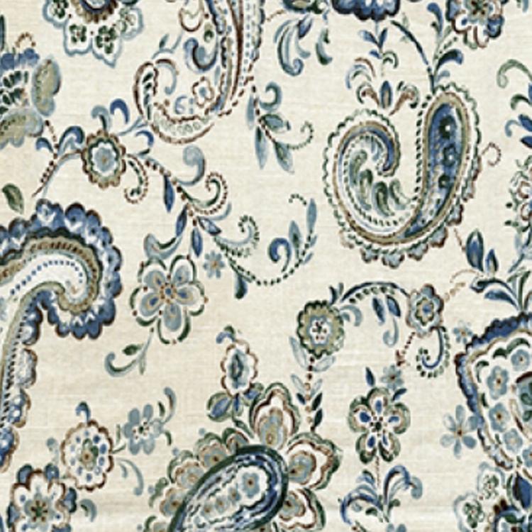 RM Coco Fabric EXOTIC PLACES Porcelain