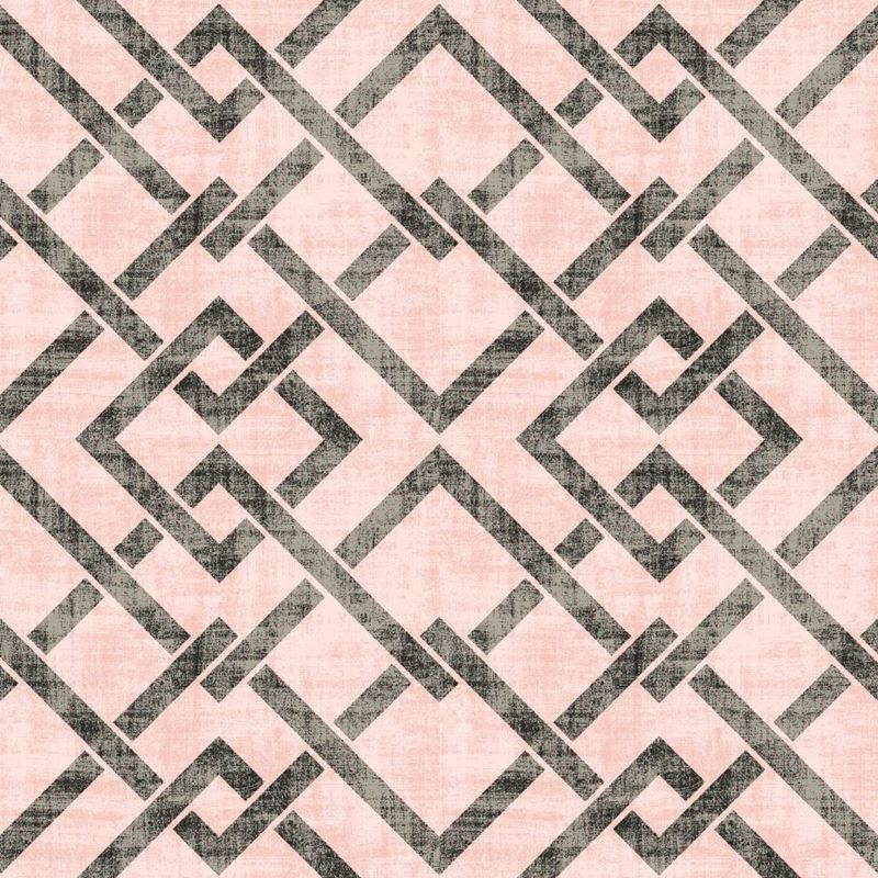 RM Coco Fabric Frescato Trellis Pink Flannel